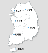 지역별 정보 지도